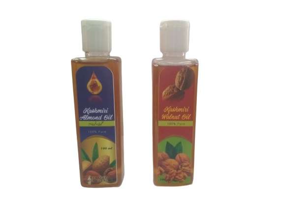 Almond oil and walnut oil