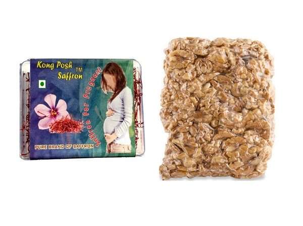 Saffron for Pregnant Woman , Kashmiri Walnut Kernals